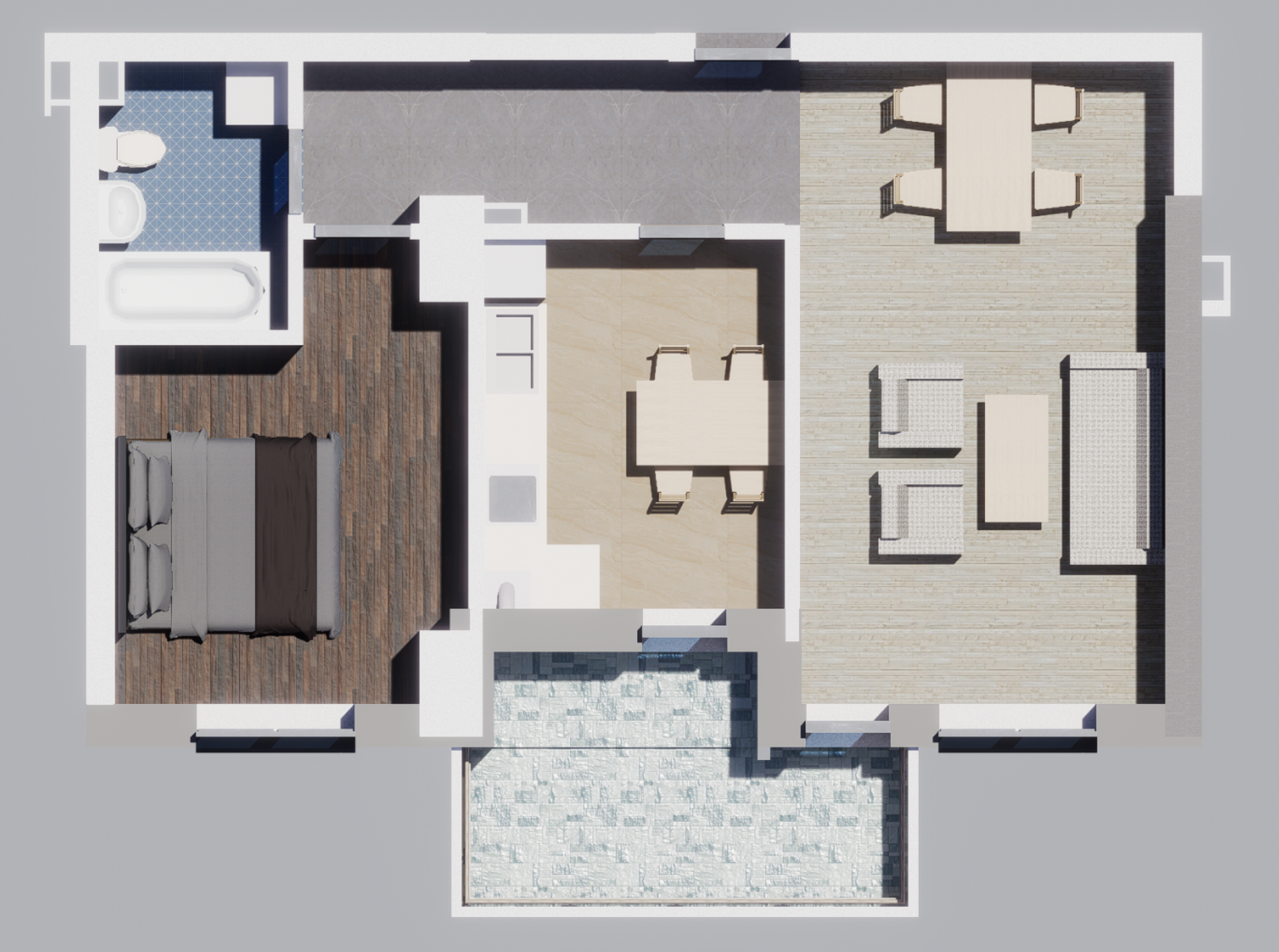 Apartament 2 Camere - 2C